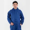 Survêtements pour hommes Combinaison de travail Imperméable à l'eau Manchette élastique Poches multiples Anti-statique Polyester Manches longues Hommes Combinaisons Uniforme Pour MaleMen '