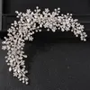 Rhinestone Luxury Wedding Headpieces Crown and Tiaras for Bride Crystal Hairband Women Hair Accessories Headwear Bridesmaid Hair Smycken Gift CL0547