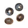 2022 nouveau collier cercle côtelé pendentif perles en céramique bricolage artisanat matériel accessoires perles dispersées