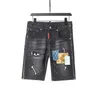 Designer Motorrad Biker Ripped Herren Kurze Jeans Hochwertige Mode Lässig Hip Hop Streetwear Atmungsaktive Männer Denim Shorts Hosen