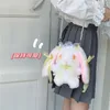 Вечерние сумки Kawaii Lolita Skeard Bag в японском стиле милая плюшевая кукла игрушка для девочки Студент Студент Crossbody Кошелек кошелька кошелька Пачено