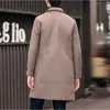 Abiti da uomo Blazer Moda Uomo Misto lana Uomo Casual Business Trench 220823