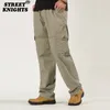 Män byxor stor storlek stor 6xl plus s lastbyxor för sport militär stil jogger man 220719