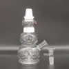 6.9in boneco de neve vidros Bong Hookahs tubos de água Dab equipamento de vidro alto borbulhador borossilicato com tigela de 14mm