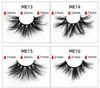 25mm 5D Eyelashes Mink Thick Crisscross Cruelty Free Volume Lash Soft Big Dramatic Full Eye Lashes Makeup Tool