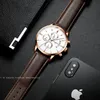Wristwatches Butterfly Snap Button Men Quartz 43mm Wrist Watches For Waterproof Luminous Watch MachineryWristwatches