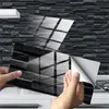 Marble Pattern Tile Stickers Bathroom Decor Adhesive Wear Resistant Waterproof Wall Decals Kitchen Furniture Decorate Stickers 220504