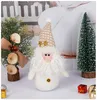 Merry Christmas Santa Claus Snowman Doll Decor Shopping Mall Hotel Window Kerst Tree Decoratie ornamenten