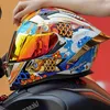 Motorradhelme High Speed Sound Proof Road Riding Racing Cool Full Face vergoldet Motorrad Cascos Para MotosMotorcycle