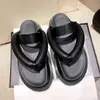 Sandalias Lupinus, verano 2022, nuevas sandalias de plataforma para mujer, zapatos de playa con punta plana y tacón grueso a la moda 220623