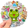 50PCS/Set Skateboard Stickers puzzle cute animals For Car Baby Scrapbooking Pencil Case Diary Phone Laptop Planner Decoration Book Album Kids Toys DIY Decals