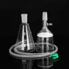 Lab levererar 500 ml 24/29 Joint Sug Filtration Utrustning Glass Buchner Funnel Conical Flask Filter Kitlab