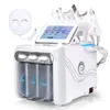 2022 Hydra-Mikrodermabrasions-Gesichtsgerät Hydrofaci Oxigen Jet Peel Hydrodermabrasions-Gesichtsgerät Hydrafaci tragbar mit LED-Maske