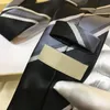 Men Neck Ties Designer Ties Fashion Mens Neckties Stripes Letter Print Business Leisure Handmade Cravat Silk Luxury Top Quality WJ6O