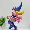 21cm 팝업 어두운 마술사 소녀 섹시 애니메이션 피겨 Yugioh Duel Monsters 액션 피겨 모음 모델 인형 장난감 220815