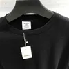 Surdimensionné gothique police Vetements à manches longues T-Shirt hommes femmes coton brodé haut T-Shirt noir gris VTM t-shirts