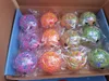 Glühendes Licht Tintenfisch-Entlüftungsball Quetschspielzeug Dekompressionsblase Oktopus Stressabbau Geschenk für Kinder AK411 220708