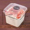 Utensilios para hornear Cupcake Box Packaging Cajas de mousse transparentes Yogurt Jelly Pudding Cup LK229