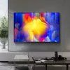 Samenvatting Paint Splash Achtergrond Posters en prints Dreamy Dynamic Canvas Painting Wall Art Foto voor woonkamer Home Decor