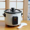 Food Mini Rice Cooker Model Dollhouse Miniature Kitchen Appliances For Barbies Blyth Doll Food Accessories Pretend Play Toys For Kids