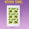 Serviette de cuisine à séchage rapide, cuisson pour le nettoyage quotidien de la cuisine, de la maison, 15x25 pouces, ensemble de 3 pièces de fruits
