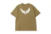 22ss Dove Print Collaborate Tee Primavera Estate Skateboard Maglietta da uomo Maglietta da donna High Street fashion