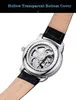 Relógios de pulso Brand Automático Relógio Men Sports de luxo de luxo masculino casual de couro impermeabilizado Relógios de pulso luminoso 2022Wristwa
