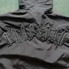 2024 Men Trapstar Jacket Sportswear Irongate T Windbreaker-Black 1to1 Top Quality Embroidered Letters Women Zipper Sun Protection 9951ess