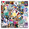 Nieuwe Waterdichte 10/30/50 Pcs Sport Volleybal Cartoon Stickers Diy Skateboard Laptop Telefoon Gitaar Graffiti Decal Sticker kid Speelgoed Sticker