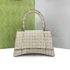 5A Qualität T Lady Tote Sanduhr Tasche Umhängetaschen Handtasche Mode Geschenk Klassische Retro Ho Clutch Handtaschen Damen Totes Cross Body Luxus Echtleder Geldbörse Geldbörsen