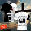 Летние рубашки Женщины для мужчин Саксофон персонализированное имя 3D Печать с коротким рукавом T Tops Camisas 220712
