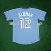 NA85 Retro Roberto Alomar Jersey Jose Bautista George Bell Joe Carter Vladimir Guerrero Jr. Dave Winfield Roger Clemens Roy Halladay Rickey