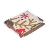 160*130 cm fukts￤ker campingmatta Jacquard Tapestry Christmas Multi-Function Sofa Filt