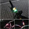 自転車ライトカエルシリコーン LED ヘッドフロント後輪自転車ライト防水サイクリングバッテリーアクセサリーランプ