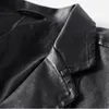 Одежда бренда уличная одежда повседневная пиджальная куртка мужчина -верхняя одежда кожа