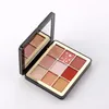 Ögon Shadow Nine Color Pearl Light Matte ins net Red Makeup Natural Nude Make-up Earth Portableeye