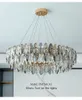 LED VILLA ROUD ROUND ROOTE ROOM CRYSTAL SHANDELIER KITCH