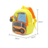 Wholesale Cartoon Kids Mini Kindergarten Schoolbag Plush Excavator Backpack Children School Bags Girls Boys Backpack