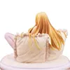 15 cm anime kamishiro kotone action figur pvc lady long blond hårstrumpor underkläder scen bas samling modell leksak för gåva4942841