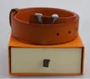 985 211 Men Designers Belts Classic fashion luxury casual letter smooth buckle womens mens leather belt width 3.8cm with Orange box