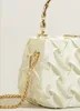 Torby wieczorowe kobiety designerskie torba niszowa wysokiej jakości konsystencja biała nowa modna przekątna łańcuch pojedynczego ramion