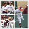 2022 NCAA Custom Virginia Tech Hokies Jersey de beisebol 32 Lucas Donlon 2 Sam Tackett 3 Christian Martin 4 Carson DeMartini 18 Warren Holzemer 10 Tyler Dean 5 Gehrig Ebel