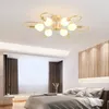 Pendant Lamps Nordic PostModern Wrought Iron Chandeliers Gold Plated Ceiling Lamp Home Living Room Bedroom Study Lighting Stair ChandelierPe