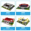 Mini słynne architektura futbol football Bloków budulcowych obóz piłkarski nou sygnał lduna park model cegły dla dzieci 220524