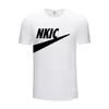 2022 Summer Fashion tee New Street Trend 3d Brand LOGO Print Black T-Shirt Unisex Men Women Clothes O-Neck Short Sleeve Tops & Tees