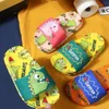 Surprise Dinosaur Children Slippers Boys Girls Cute Cartoon Home Indoor Summer Fashion Casual Non-Slip Bathroom Shoes 220427