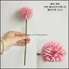 Faux Floral Greenery Home Accents Decor Garden 4500Pcs Simation Chrysanthemum Dandelion Drop Delivery 2021 Krg4X