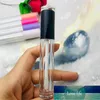 50 Stück 5 ml leere Lipgloss-Röhrchen Mix Color Cap Lipgloss-Rohrflasche Nachfüllbare Lippenbalsam-Lippenstift-Make-up-Werkzeuge