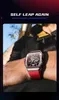 Zegarek projektant luksusowych mechaników męskich zegarek Rihca Milles Man Hip Hop Waterproof Business Busines