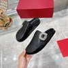 Роскошная мода Lady Sandal Baotou Drag, осень зима волос темно-синий простой и щедрый дизайн